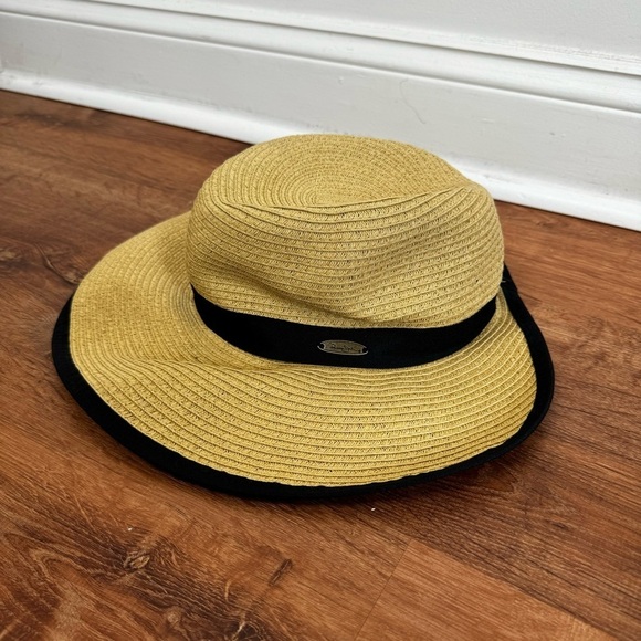 Panama Jack Paper Backless Beach Summer Hat - Picture 7 of 10